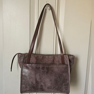 HOBO Brown Distressed  Shoulder Bag🩷